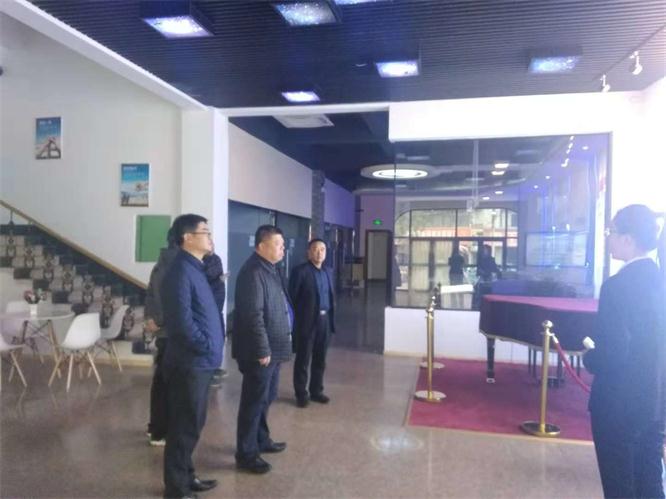 航天信息有限公司各辅导莅临辽宁声谷参观领导